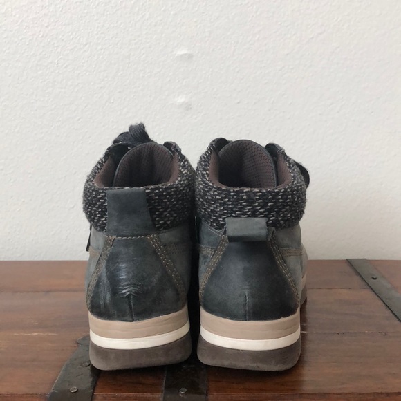 Blue hiking boots - Picture 3 of 4